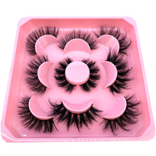 Load image into Gallery viewer, 2022 New 5 pairs natural false eyelashes fake lashes long makeup 3d mink lashes eyelash extension mink eyelashes short eyelashes