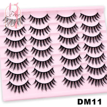 Load image into Gallery viewer, AYRMILLA Natural False Eyelashes 5/10/14Pairs Dramatic 3D Mink Lashes Thick Fake Eyelash Extension Faux Cils Makeup maquiagem