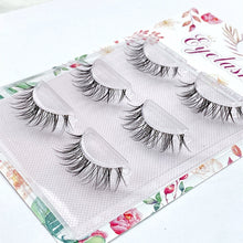 Load image into Gallery viewer, NEW Wholesale Mink Eyelashes 3pair lashes invisible band mink lashes reusable false eyelashes Makeup in Bulk