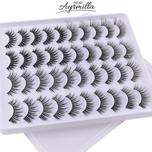 Load image into Gallery viewer, AYRMILLA 5/20Pairs 3D Mink Lashes Natural False Eyelashes Dramatic Thick Fake Eyelash Extension Faux Cils Wholesale Makeup Tools