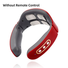 Load image into Gallery viewer, 6 Heads Smart Electric Neck and Back Pulse Massager TENS Wireless Heat Cervical Vertebra Relax Pain Kneading Massage Machine