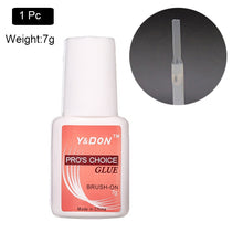 Load image into Gallery viewer, 10g Fast Drying Nail Glue for False Nails Glitter Acrylic Nail Rhinestone Decoration Extension Glue Adhensive Nail Care Tool