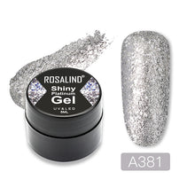Load image into Gallery viewer, ROSALIND Gel Nail Polish Glitter Paint Hybrid Varnishes Shiny Top Base Coat For Nails Set Semi Permanent For Manicure Nail Art