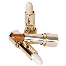 Load image into Gallery viewer, 3 Colors 3D Face Brighten Highlighter Bar Cosmetic Face Contour Bronzer Shimmer Highlighter Stick Concealer Cream Makeup tool