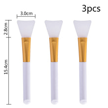 Load image into Gallery viewer, 10PCS Soft Cosmetic Makeup Brush DIY Mask Brushes Foundation Skin Face Care Tool Acrylic-Handle Gel Cosmetic Beauty Tools