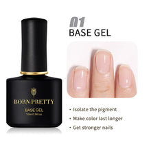 Load image into Gallery viewer, BORN PRETTY 30/20ml Glitter Acrylic Gel Finger Extension Silver Pink Extension Gel Soak Off Nail Art Gel Varnish