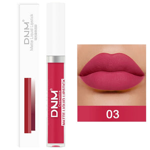 3 Pcs Sweet Liquid Lipstick Set Matte Velvet Lip Glaze Waterproof Long Lasting Non-marking Natural Lip Tint Cosmetic Kit YZL1