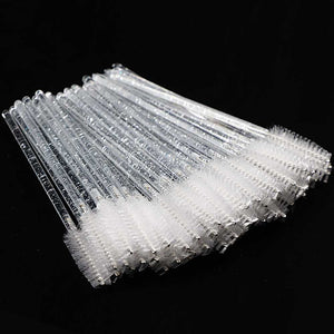Eyelash Extension Disposable Eyebrow brush Mascara Wand Applicator Spoolers Eye Lashes Cosmetic Brushes Set makeup tools