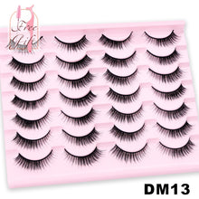 Load image into Gallery viewer, AYRMILLA Natural False Eyelashes 5/10/14Pairs Dramatic 3D Mink Lashes Thick Fake Eyelash Extension Faux Cils Makeup maquiagem