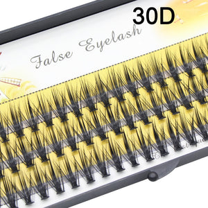 Moonlily Soft Mink 20D/30D/40D Lashes Cluster Eyelash Extension Natural Long 3D Volume Effect Faux Bunche Individual Makeup