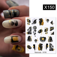 Load image into Gallery viewer, Harunouta 1 Sheet Nail Water Decals Transfer Lavender Spring Flower Leaves Nail Art Stickers Nail Art Manicure DIY