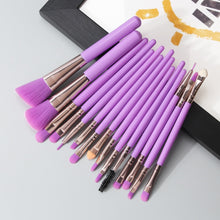 Load image into Gallery viewer, MAANGE 3/20 Pcs Makeup Brush Set Pro Eyeshadow Blending Foundation Powder Eyebrow Brush Double Head Brush Beauty Make Up Kits