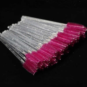 Eyelash Extension Disposable Eyebrow brush Mascara Wand Applicator Spoolers Eye Lashes Cosmetic Brushes Set makeup tools