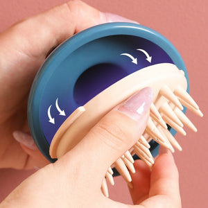 1pcs Multifunctional Handheld Massage Brush Head Body Scalp Massage Brush Comb Hair Cleaning Comb Head Massager 4 Colors New