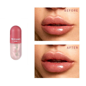 Day Night Instant Volume Lips Plumper Oil Moisturizing Repairing Reduce Lip Fine Line Serum Cosmetic Sexy Lip Gloss Makeup