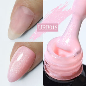 UR SUGAR 7ml Gold Glitter Gel Nail Polish Platinum Shining Mineral Sequins Soak Off UV LED Gel Nail Semi Permanent Manicure
