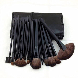 Gift Bag Of  24 pcs Makeup Brush Sets Professional Cosmetics Brushes Eyebrow Powder Foundation Shadows Pinceaux Make Up Tools