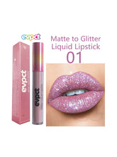 Load image into Gallery viewer, Waterproof Diamond Shimmer Glitter Lip Gloss 18 Colors Matte Glitter Liquid Lipstick Diamond Pearl Colour Lip Gloss Sexy Make Up