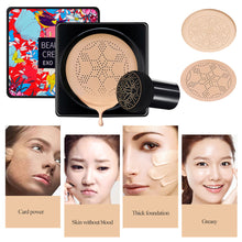 Load image into Gallery viewer, Magic Foundation Mushroom Head Air Cushion CC Cream Waterproof Brighten Foundation Cream Women Base Makeup Face Korean Cosmetics