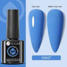 Load image into Gallery viewer, UR SUGAR 7.5ml 7ml Glass Bottle Milky Jelly White Gel Nail Polish White Color UV Led Gel Varnish For Manicure Nail Art Base Top
