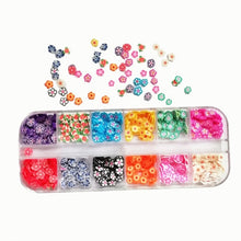 Load image into Gallery viewer, Mixed 3D Fruit Slices Sticker Polymer Clay DIY Designs Slice Lemon Nail Art Sliders Nails Art Decors Women Nail Tips Manicure
