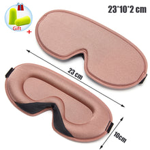 Load image into Gallery viewer, Silk Sleeping Mask Soft Smooth Sleep Mask For Eyes Travel Shade Cover Rest Relax Sleeping Blindfold Eye Cover Sleeping Aid