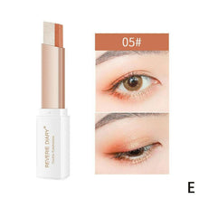 Load image into Gallery viewer, Double Color Glitter Eye shadow Stick Matte Eyeshadow Makeup Waterproof Bicolor Shimmer Cosmetics Beauty Makeup Tool