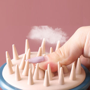 1pcs Multifunctional Handheld Massage Brush Head Body Scalp Massage Brush Comb Hair Cleaning Comb Head Massager 4 Colors New