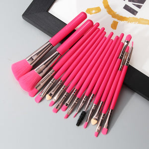 MAANGE 3/20 Pcs Makeup Brush Set Pro Eyeshadow Blending Foundation Powder Eyebrow Brush Double Head Brush Beauty Make Up Kits