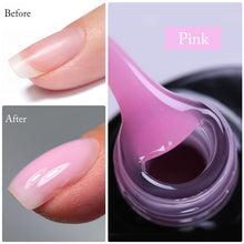 Load image into Gallery viewer, UR SUGAR 7.5ml 7ml Glass Bottle Milky Jelly White Gel Nail Polish White Color UV Led Gel Varnish For Manicure Nail Art Base Top