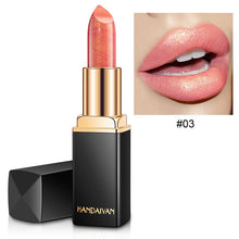 Load image into Gallery viewer, Waterproof Nude Glitter Lipstick 9 Colors Long Lasting Non-stick Cup Velve Red Mermaid Sexy Shimmer Lipsticks Makeup Cosmetic