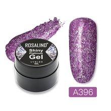 Load image into Gallery viewer, ROSALIND Gel Nail Polish Glitter Paint Hybrid Varnishes Shiny Top Base Coat For Nails Set Semi Permanent For Manicure Nail Art