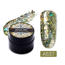 Load image into Gallery viewer, ROSALIND Gel Nail Polish Glitter Paint Hybrid Varnishes Shiny Top Base Coat For Nails Set Semi Permanent For Manicure Nail Art