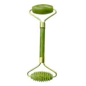 Natural Jade Roller Guasha Skin Scraper Facial Set Facial Stone Firming Face Anti-Aging Puffy Eyes Massager Neck Anti Wrinkle