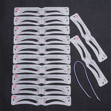 Load image into Gallery viewer, 2023 Professional One Step Eyebrow Stamp Shaping Set Pen Pencil Waterproof Makeup For Women Perfect Brows Stencil And Kit Tattoo
