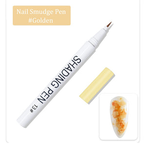1 Pc Nail Art Graffiti Pen Black Color UV Gel Polish Design Dot Painting Detailing Pen Brushes DIY Nail Art Adorn Tools