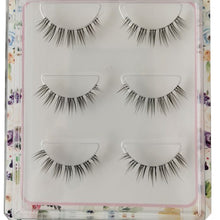 Load image into Gallery viewer, NEW Wholesale Mink Eyelashes 3pair lashes invisible band mink lashes reusable false eyelashes Makeup in Bulk
