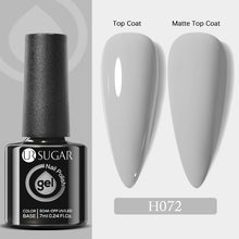 Load image into Gallery viewer, UR SUGAR 7.5ml 7ml Glass Bottle Milky Jelly White Gel Nail Polish White Color UV Led Gel Varnish For Manicure Nail Art Base Top