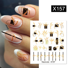 Load image into Gallery viewer, Harunouta 1 Sheet Nail Water Decals Transfer Lavender Spring Flower Leaves Nail Art Stickers Nail Art Manicure DIY