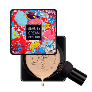 Magic Foundation Mushroom Head Air Cushion CC Cream Waterproof Brighten Foundation Cream Women Base Makeup Face Korean Cosmetics