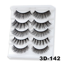 Load image into Gallery viewer, AYRMILLA Natural False Eyelashes 5/10/14Pairs Dramatic 3D Mink Lashes Thick Fake Eyelash Extension Faux Cils Makeup maquiagem