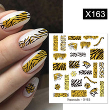 Load image into Gallery viewer, Harunouta 1 Sheet Nail Water Decals Transfer Lavender Spring Flower Leaves Nail Art Stickers Nail Art Manicure DIY