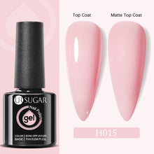 Load image into Gallery viewer, UR SUGAR 7.5ml 7ml Glass Bottle Milky Jelly White Gel Nail Polish White Color UV Led Gel Varnish For Manicure Nail Art Base Top
