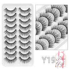 Load image into Gallery viewer, 5/10Pairs 3D Mink Lashes Natural Eyelashes Dramatic False Eyelashes Faux Cils Makeup Wholesale Fake Eyelash Extension maquiagem