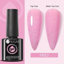 Load image into Gallery viewer, UR SUGAR 7.5ml 7ml Glass Bottle Milky Jelly White Gel Nail Polish White Color UV Led Gel Varnish For Manicure Nail Art Base Top