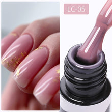 Load image into Gallery viewer, LILYCUTE 5ml Quick Extension Gel Construct Hard Gel Semi Permanent UV LED UV Gel Nail Art Design Faux Ongles Nails Accesorios