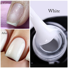Load image into Gallery viewer, UR SUGAR 7.5ml 7ml Glass Bottle Milky Jelly White Gel Nail Polish White Color UV Led Gel Varnish For Manicure Nail Art Base Top