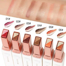 Load image into Gallery viewer, Double Color Glitter Eye shadow Stick Matte Eyeshadow Makeup Waterproof Bicolor Shimmer Cosmetics Beauty Makeup Tool