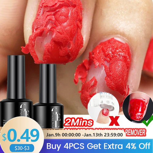 1 Bottle 15ml Magic Fast Remover Gel Nail Polish Clean UV Soak Off Degreasr For Manicure Layer Nail Art Removal Semi-permanet