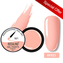 Load image into Gallery viewer, ROSALIND Gel Nail Polish Glitter Paint Hybrid Varnishes Shiny Top Base Coat For Nails Set Semi Permanent For Manicure Nail Art
